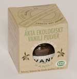 Ekologisk vaniljpulver